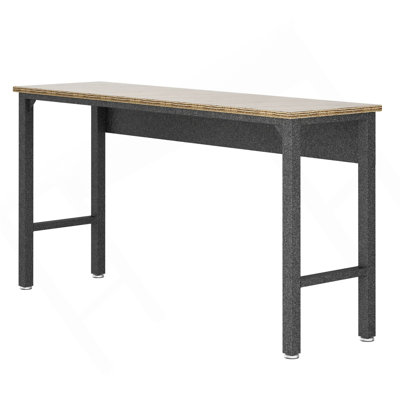 Table de garage en gris foncé
