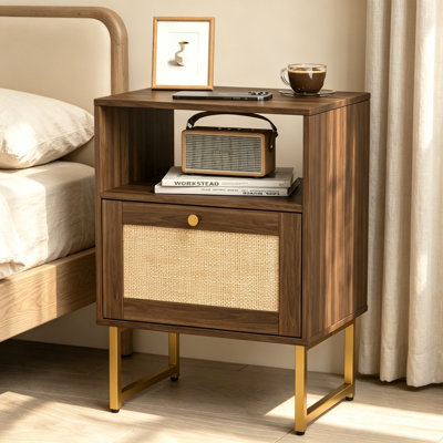 40 cm W Bedside Table