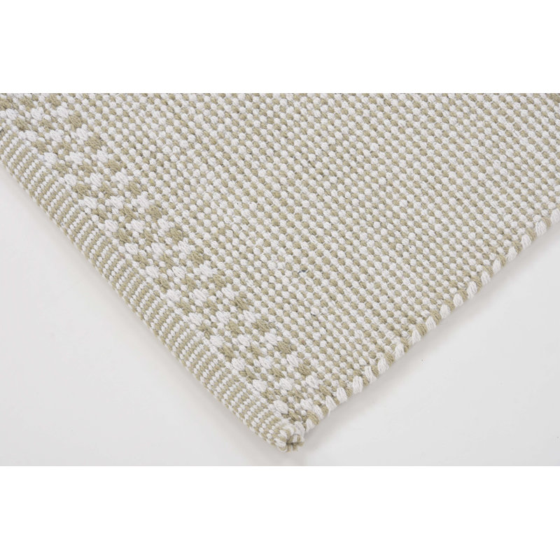 Cotton Striped Indoor Rug, Rectangle 2'3" x 3'9"