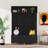 Hall Tree With Bench And Shoe Storage, Entryway Cabinet With High Gloss Fluted Doors And Open Shelves, Coat Rack With 6 Gold Hooks And Legs-1108837397