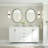 Juriana Metal Shatterproof Modern Flat Oval Vanity Decorative Wall Mirror-1072711937-1072711938