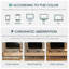 Leathia TV Stand For Tvs Up To 65"-87274923
