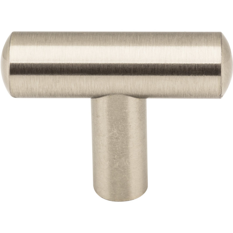 Key West 1 7/8" Length Bar Knob, Satin Nickel