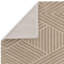 Taupe Handmade Wool Modern Easy To Clean Handmade Geometric Dining Room Bedroom And Living Room Rug-2105784532-2105784528