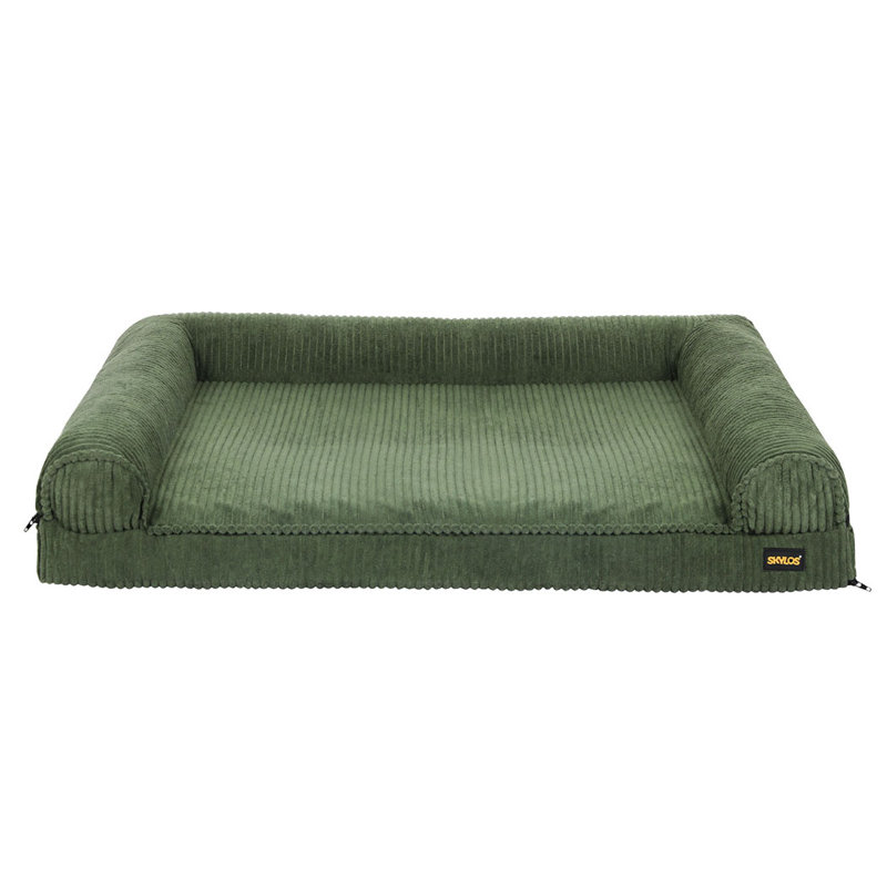 Orthopedic Polyester Pet Bed, Large (22cm H x 93cm W x 63cm D)
