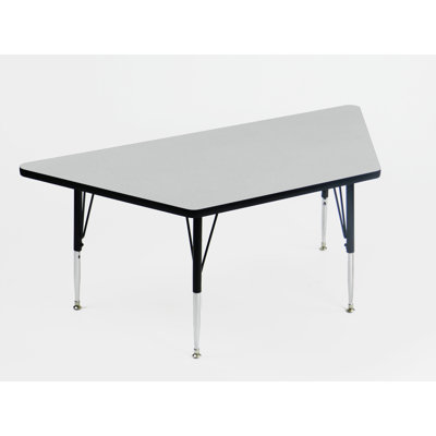 Table d'activité trapézoïdale à hauteur ajustable