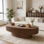 Table basse ovale avec rangement-202322563