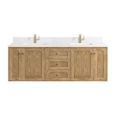Ensemble de meuble-lavabo double 72 po Laurent