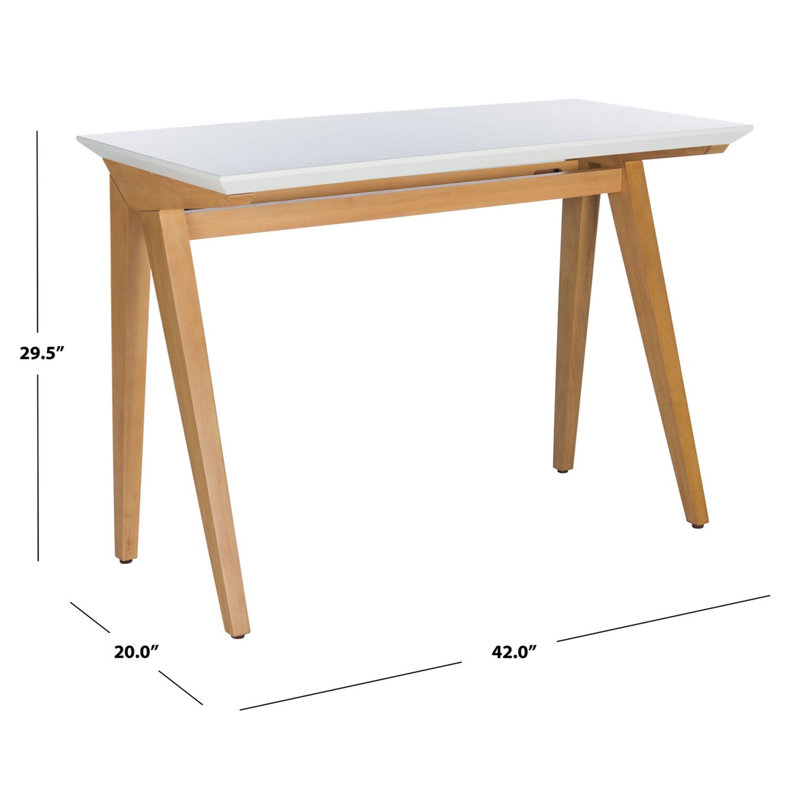 Bureau Reid, Blanc / Beige