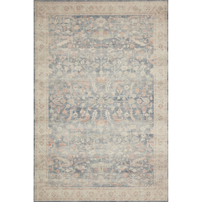 Tapis oriental denim / beige Claribel