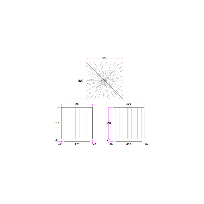 IE Series Sun End Table