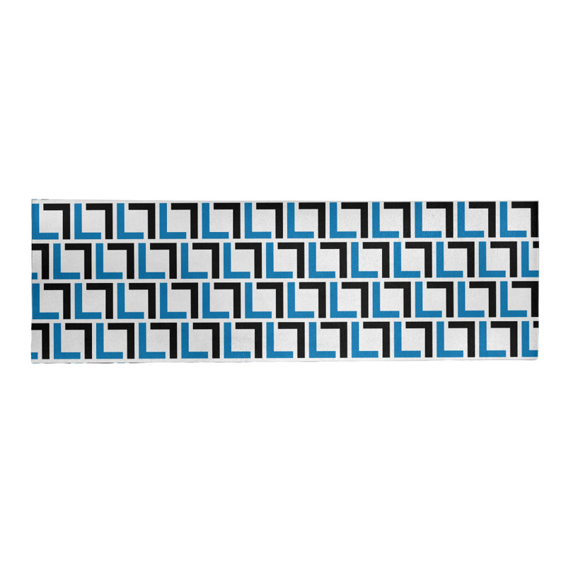 Tapis de couloir blanc