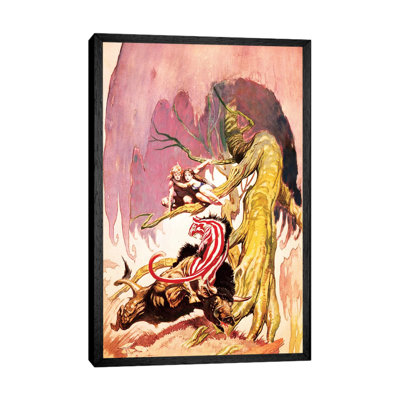 Attacked 1 Piece Painting on Canvas