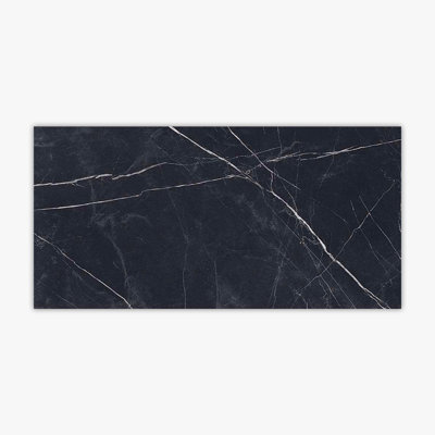 Nero Marquina Polished 24x48 Porcelain Tile