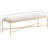 Iyania Chenille Fabric Bench-1607207369-1607207371