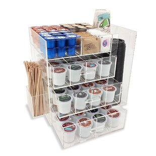 Keurig Premium 8 Sleeve K Cup Pod Storage Rack 18 38 H x 16 38 W x