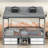 Enchanting Wooden House Bed With Skylights And Ladder-2074901036-2074901009