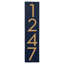 Floating Modern 3" Number Vertical Address Plaque (4 Digits)-435911310-435911280-435907216