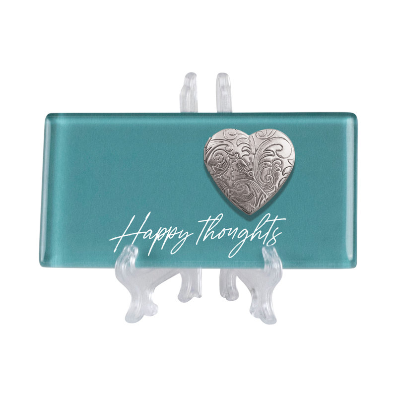 Plaque décorative «Happy pensé»