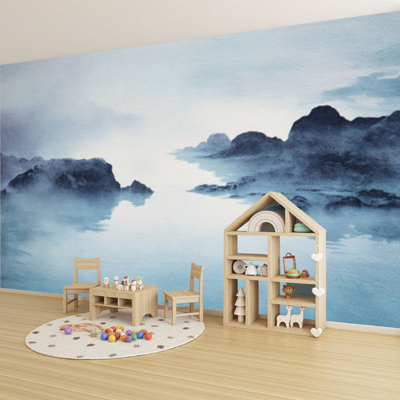 Papier peint adhésif auto-adhésif moderne pour la chambre à coucher Peel and Stick L 69 po x l 96 po