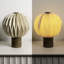 Lampe de table moderne à DEL ornée de papier plissé Quincy-2145953557