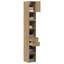 Slim Storage Cabinet 30X42.5X225 Cm Engineered Wood-1232018191