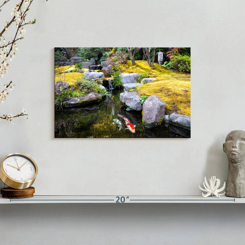 Crowle Pond Koi Fish, 8" H x 12" W