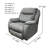 Hercules Power Headrest Big Man's Wall Recliner-119181352