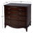 Agatha 32 In. W Rectangular Wood 4 Drawer Accent Chest, Dark Mahogany Brown-121543240