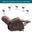 Turenne 96cm Wide Velvet Lift Assist Standard Recliner with Massager-1814806137