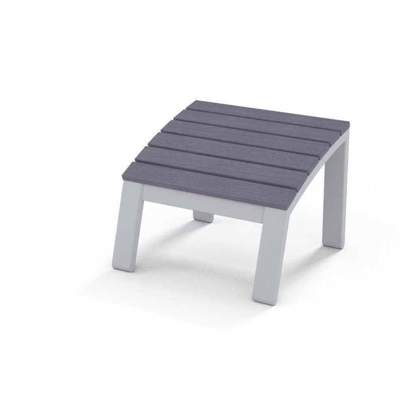 Repose-pieds Augusto, Neige, Gris cape