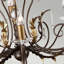 Elson 15 - Light Candle Style Chandelier