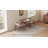 Adryell Solid Wood 3-Piece Dining Set, Under-Table Open Storage & Tiered Stackable Design Chairs for Small Spaces-443510212