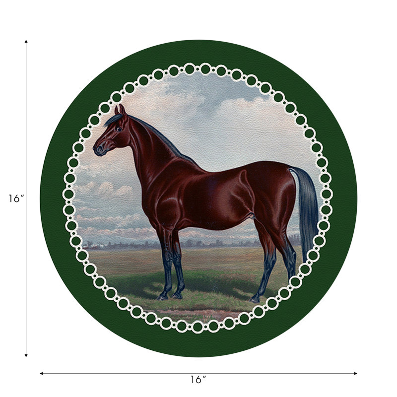Napperon English, Vert