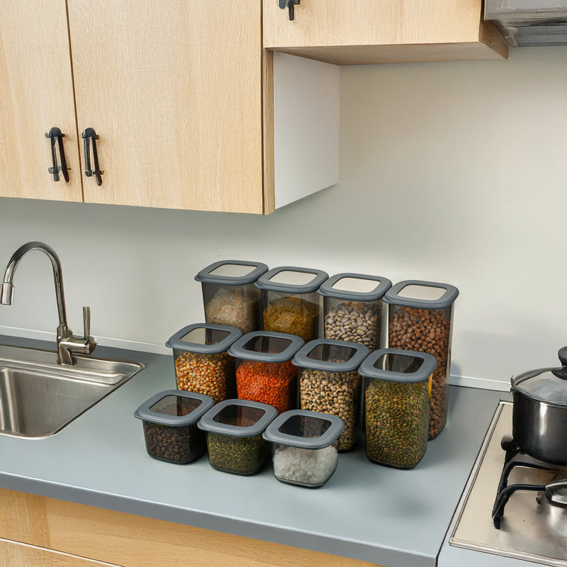 18 Pieces Kitchen Storage Box Set