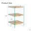 Trois niveaux de tables de chevet.-471373187