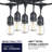 Kantrell 48-ft Outdoor 15 - Bulb Standard String Light (End to End Connectable)-70381949