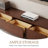 141.7" Brown Wooden Combination TV Cabinet with 6 Drawers, Can Be Used Separately