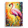 Flamingo Portrait No.2 - Wrapped Canvas Painting
