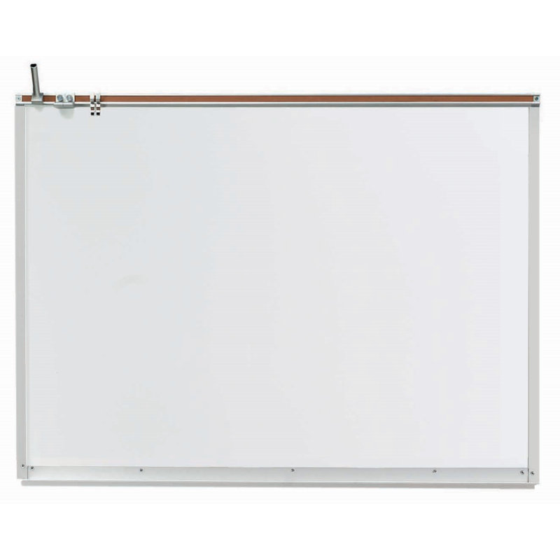 Tableau blanc magnétique à cadre en aluminium, H 3 po x l 4 po