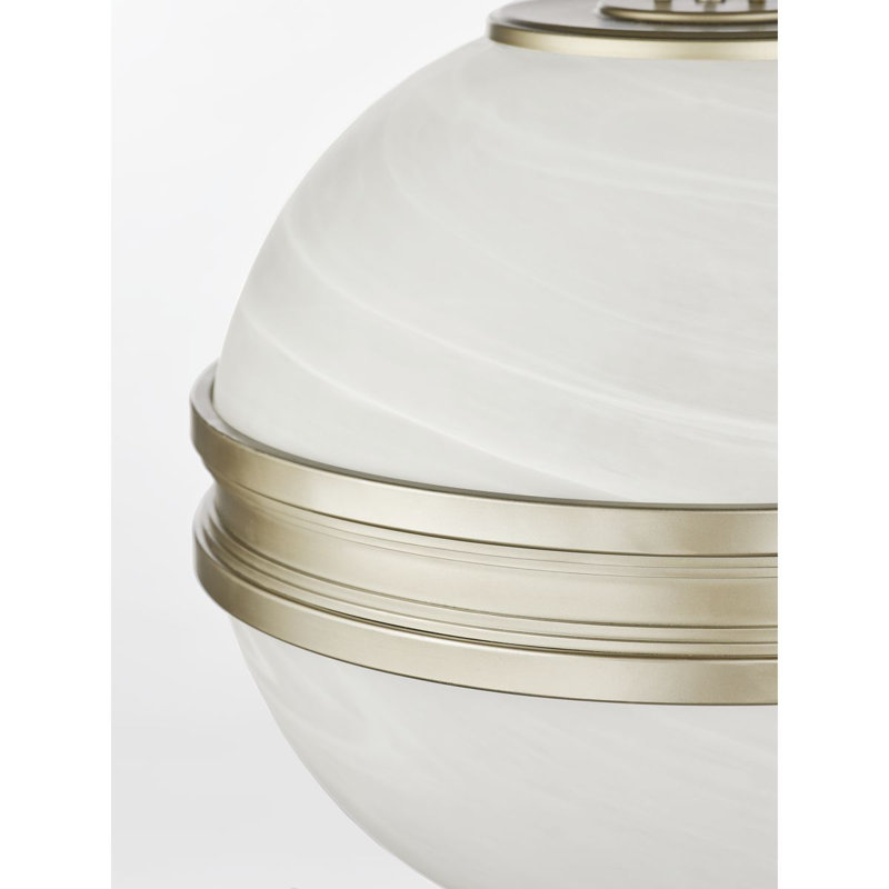 Luminaire suspendu sphère 3 lumières Moonrise