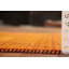 Tapis tribal orange en laine Gabbeh