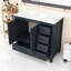 Meuble-lavabo de salle de bain avec armoire de rangement et 5 tiroirs-510400243