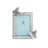Butterfly Silver Metal Matte Picture Frame