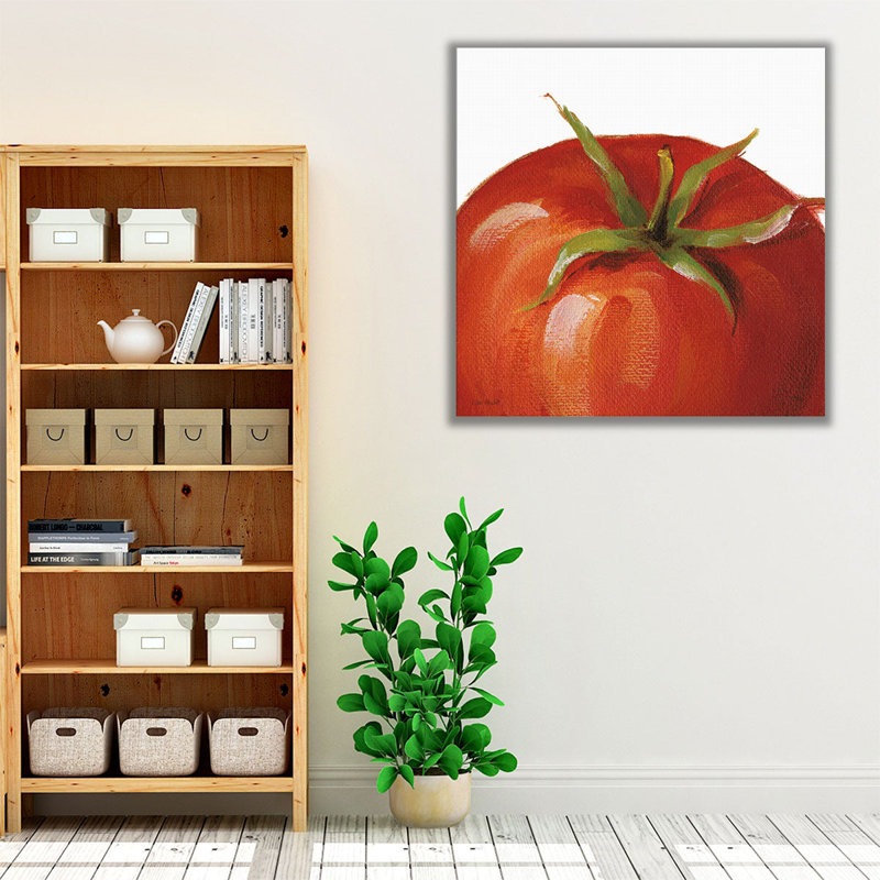 «Juppy on White», reproduction d'art sur toile, H 30 po x l 30 po