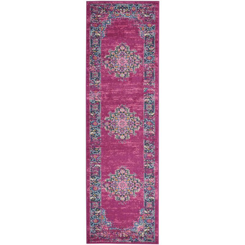 Oriental Indoor Rug, Runner 2'2" x 7'6"
