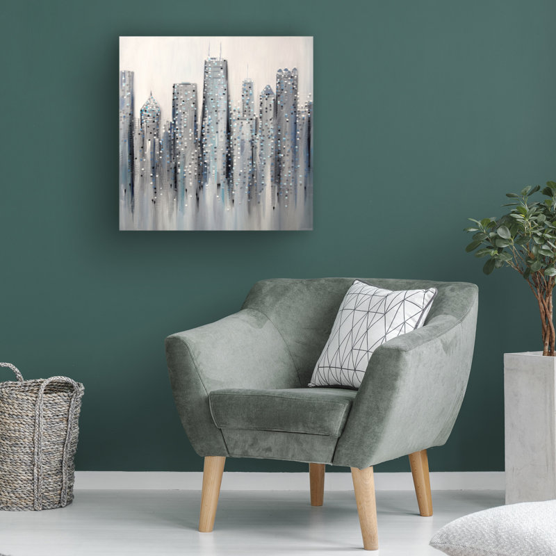 Art sur toile, bolle Ekaterina Ermilkina Chicago, H 14 po x l 14 po