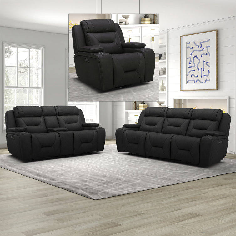 Bossier Zero Gravity Sofa W/ Loveseat & Recliner P2