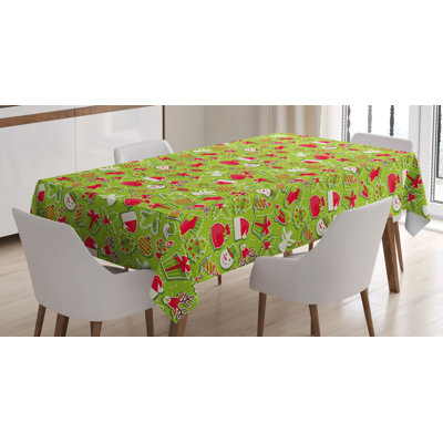 Geometric Christmas Tablecloth