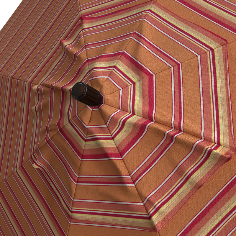 Parasol de marché 7 pi 6 po Prestwick, Sunbrella® mangue rayé Dolce